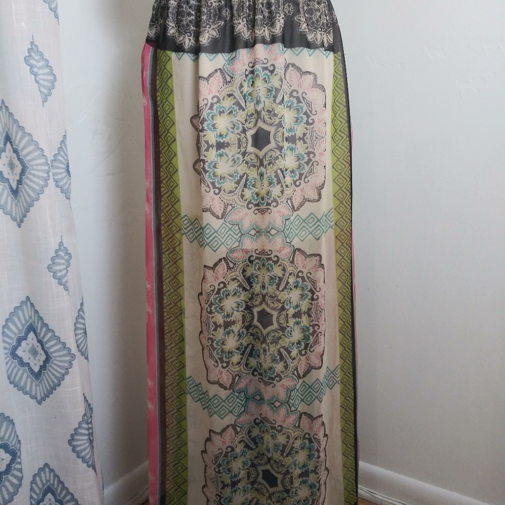 Forever 21 sheer maxi dress - Picture 4 of 6
